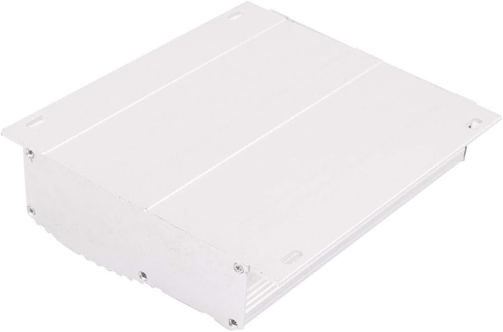44 x 138 x 160mm Multi-Purpose Electronic Extruded Aluminum Enclosure Case Silver Tone(44 x 138 x 160mm Mehrzweck-Gehäuse für elektronischen Aluminium-Strangpresßling Silver Tone