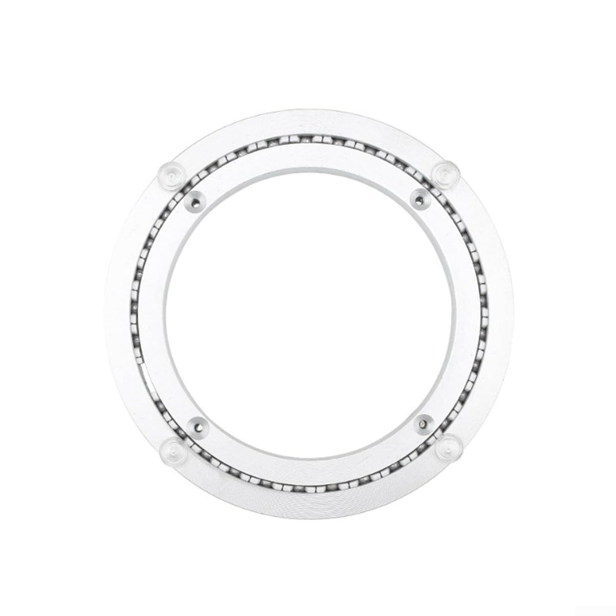 Eawfgtuw Lazy Susan - Base rotante per giradischi, in lega di alluminio, con cuscinetto e piastra rotonda girevole, per cucina, tavolo da pranzo, esposizione di alimenti (35,6 cm Eawfgtuw Lazy Susan - Base rotante per giradischi, in lega di alluminio, con cuscinetto e piastra rotonda girevole, per cucina, tavolo da pranzo, esposizione di alimenti (35,6 cm