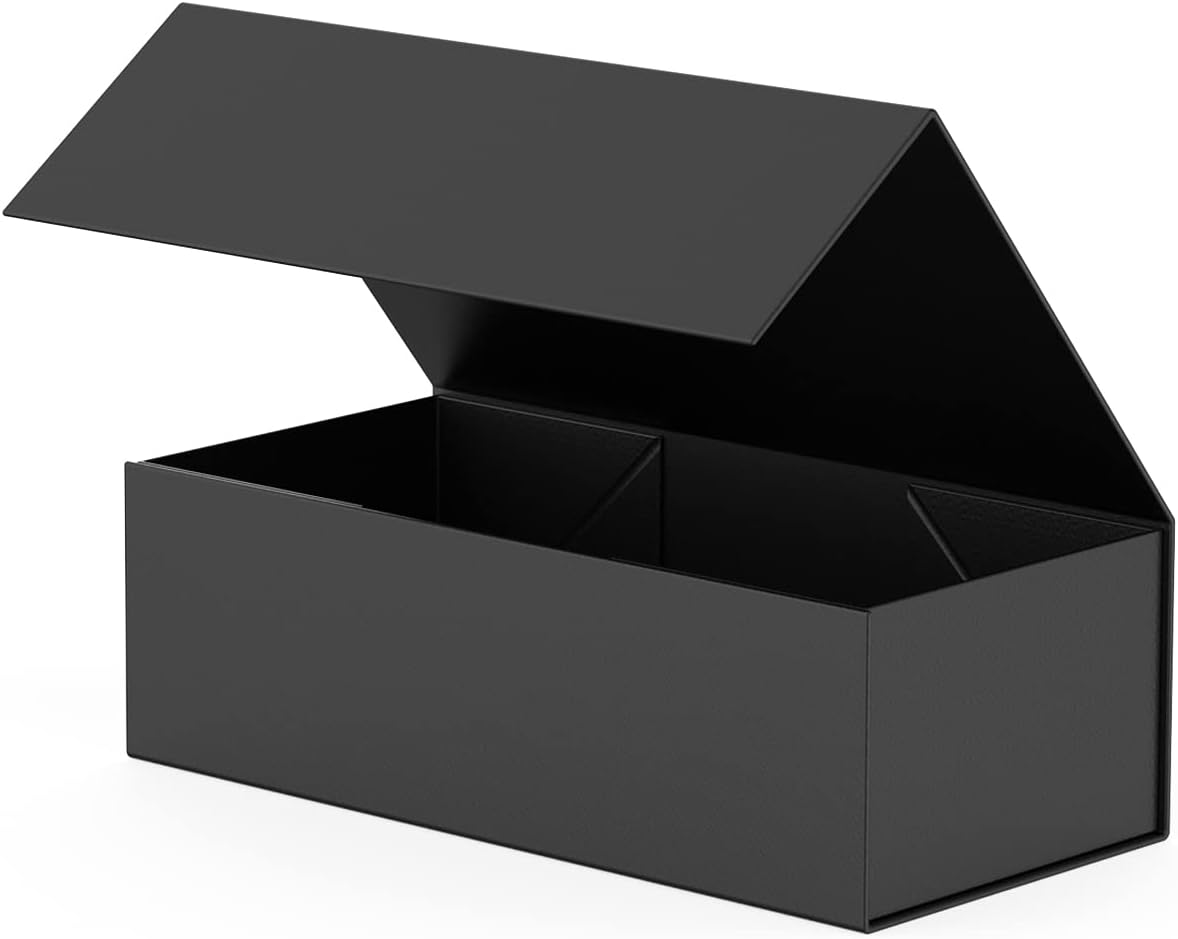 Gift Box 12x6x4 Inches,Large Gift Box with Lid, Groomsman Box,Birthday Gift Box