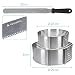 Navaris Set Cortador y nivelador de Capas para Tartas y bizcochos -...