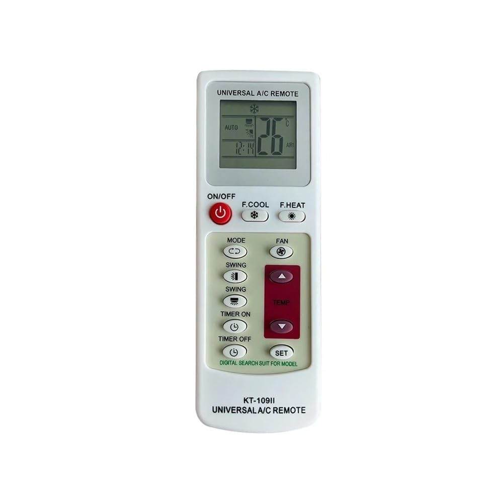 1pc KT-109II Klimaanlage Fernbedienung Universal Ersatz LCD Display A74Z