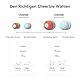 Cheerble Interaktives Hundespielzeug Ball, Wicked Ball Hund, Selbstbewegendes Hundespielzeug Beweglich mit 3 Interaktiven Modi, Selbstrollender Ball Hunde Interaktiver mit LED-Leuchten, Blau