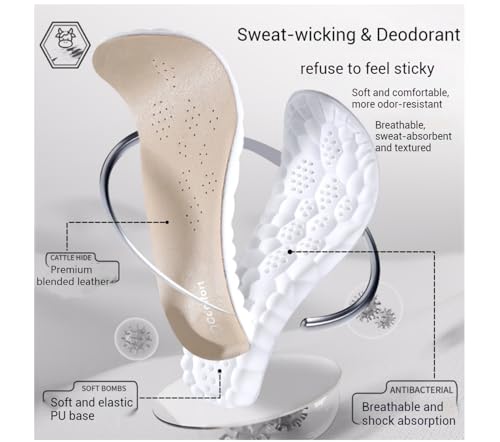 Plantillas deportivas Memory Foam para hombre y mujer miniatura 6