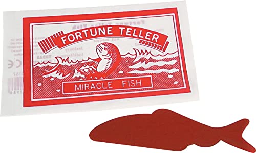 Fortune Teller Fish Novelty Toy/Party Bag Fillers pack of 6