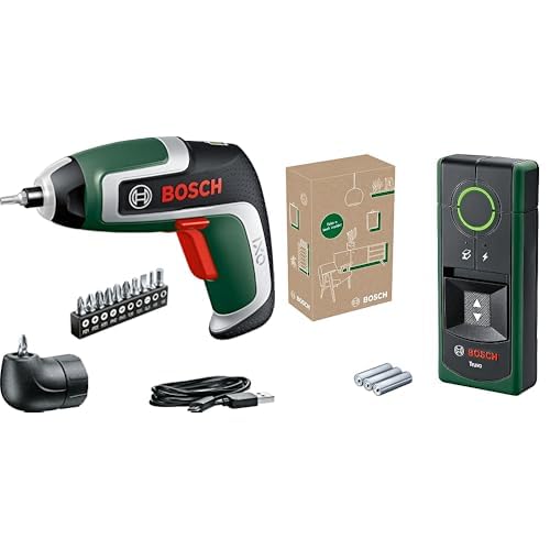 Bosch Visseuse compacte sans fil IXO Kit & Bosch détecteur Truvo 2ème génération