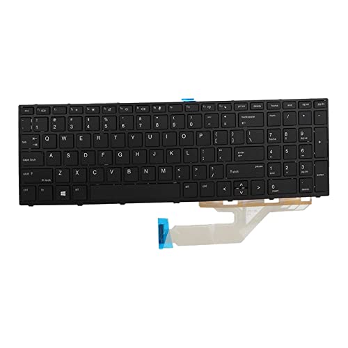 Clavier anglais US Tachiuwa avec cadre de remplacement pour ordinateur portable