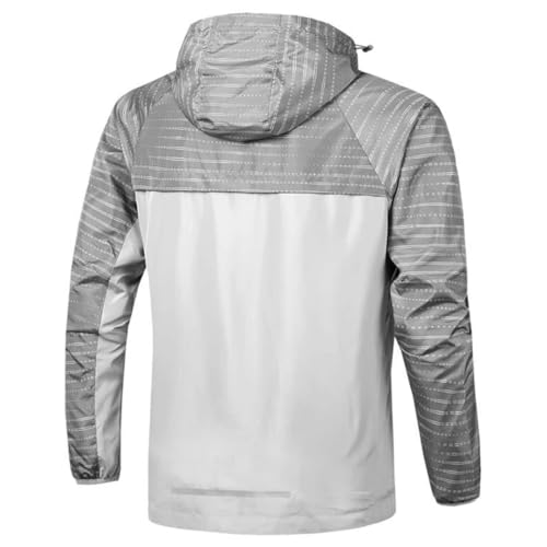 Men's Spring Thin Track Jacket Hooded Casual Cardigan Motorcycle Jacket Streetwear4