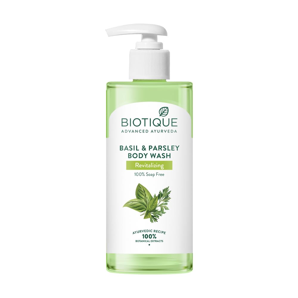 Biotique Basil & Parsley Revitalizing Body Wash 300ml-image-26