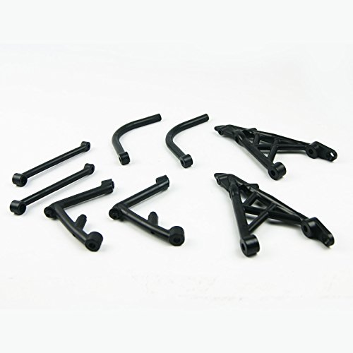 Xmax Racing 2 Pair of Front and Rear Shock Tower Set for HPI Rovan KM Baja 5B 5T SS