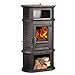 Produktbild Kaminofen Globe-fire Herculina XL raumluftunabhängig Guss schwarz 7kW