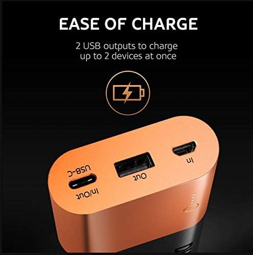 Infographic detailing the 10 safety features of the Duracell Powerbank.