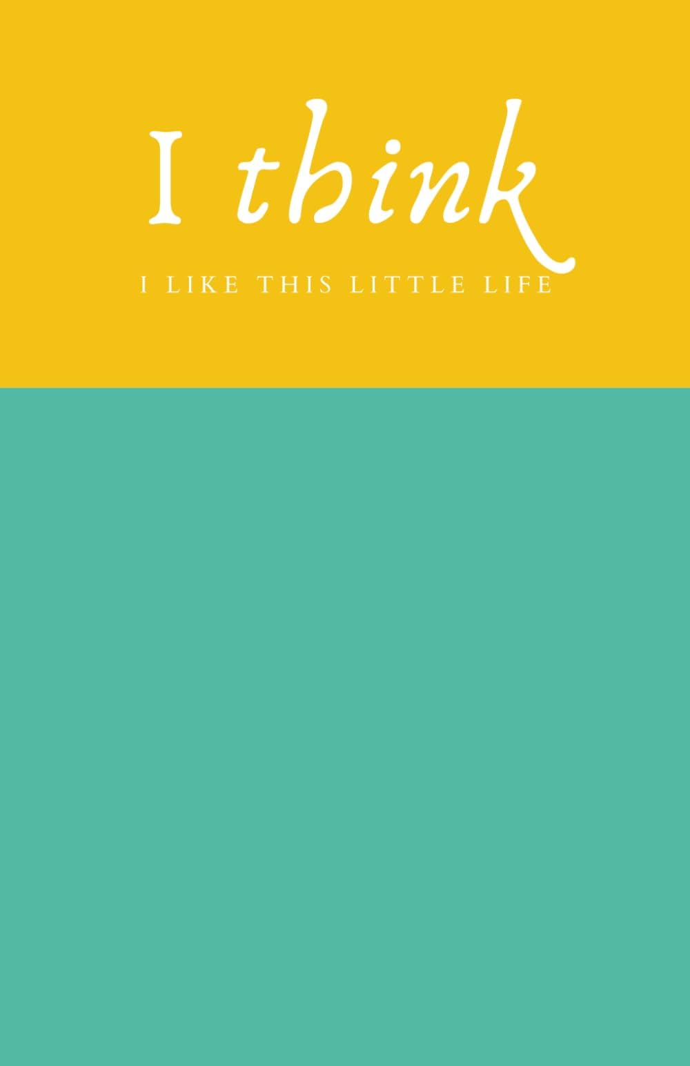 Little Life A5 Notebook Yellow and Teal