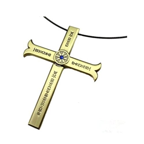 Cos-me One Piece Dracula Mihawk Hawkeye Sword Necklace Pendant Cosplay