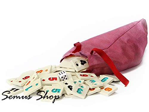 Original Star Rummy/Okey Spielsteine Set Okey TASI aus Melamin extra Mattiert