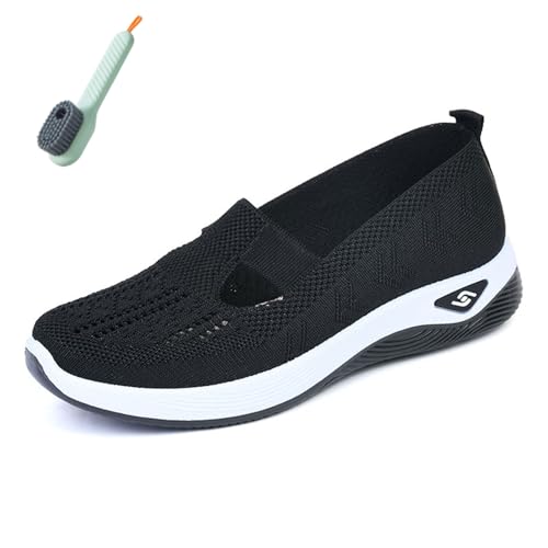 Bemoda Orthopedic Shoes, Women's Casual Breathable Slip On Orthopedic Walking Sneakers, Comfortable Non-Slip Soft Sole Mesh Orthopedic Shoes