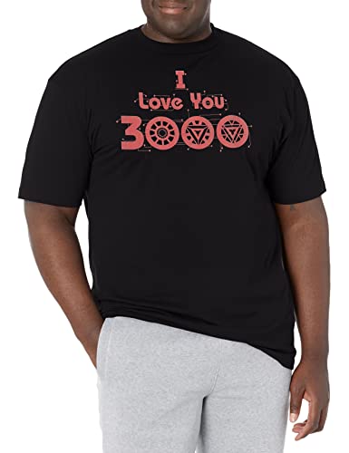 Marvel Circuits d'amour T-Shirt Homme en coton à col rond