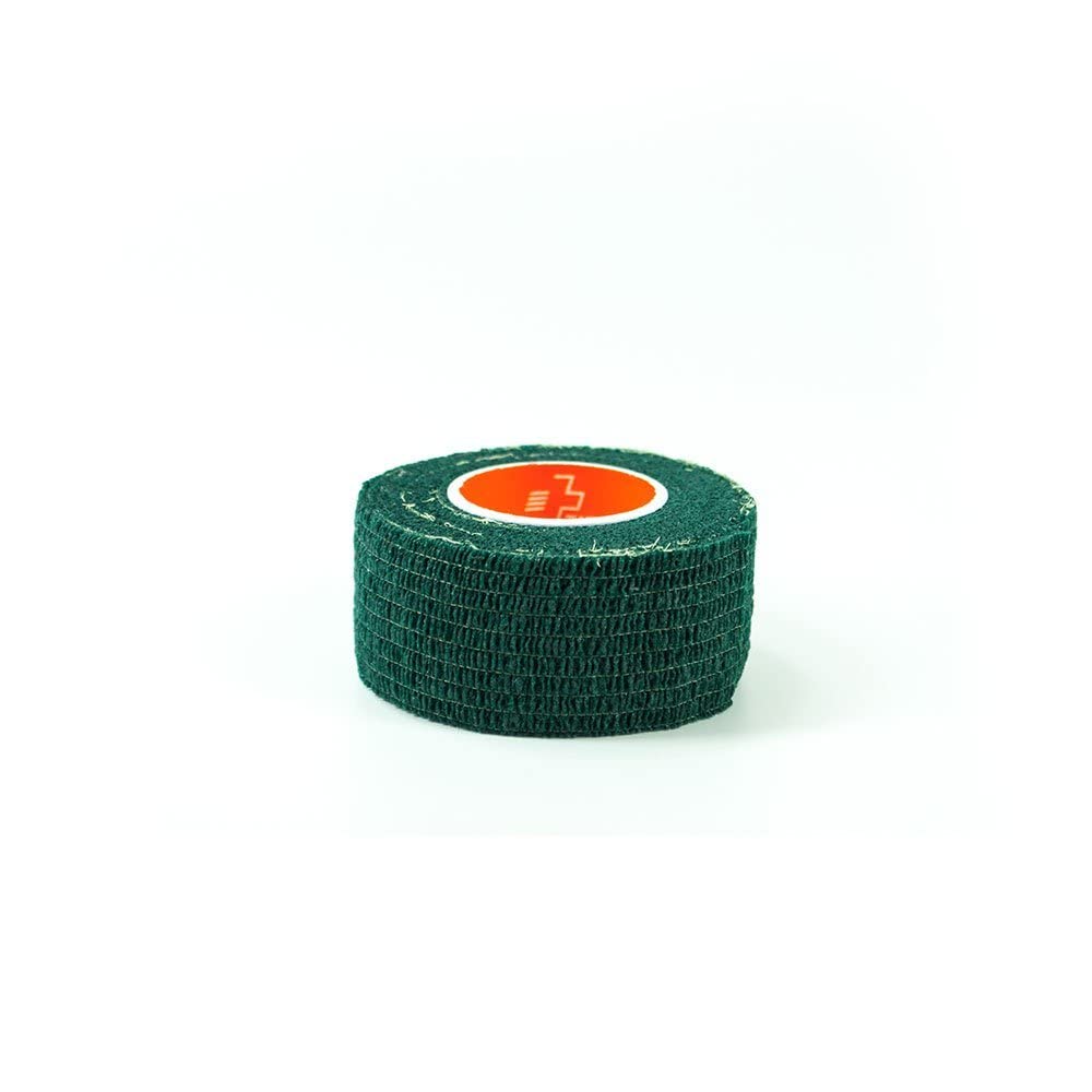 First Aid 4 Sport Latex Free Cohesive Bandage - 5cm x 4.5m Green - 1 Roll
