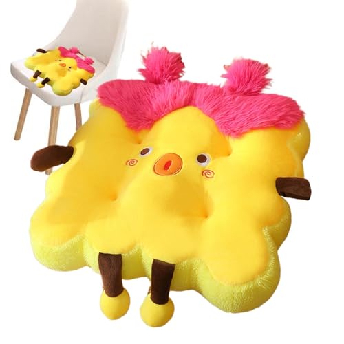 Coussin antidérapant en peluche douce solution pour assise de chaise inconfortable - 2