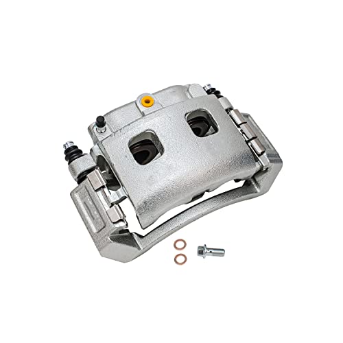 Image of Detroit Axle - Front Brake Kit for 02-05 Dodge Ram 1500, 05-06 Durango, Disc Brake Calipers Ceramic Brake Pad 2002 2003 2004 2005 2006 Replacement
