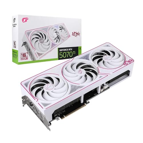 Colorful iGame GeForce RTX 5070 Ti Ultra W OC 16GB GPU �O���t�B�b�N �J�[�h
