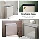 Oruola 3 Stück WC-Tankdeckelbezug,Universal Waschbar Toilettensitzbezug WC-Sitzbezug,Maschinenwaschbar Polyester WC Deckelbezug für Toilettentank,Mehrfarbig