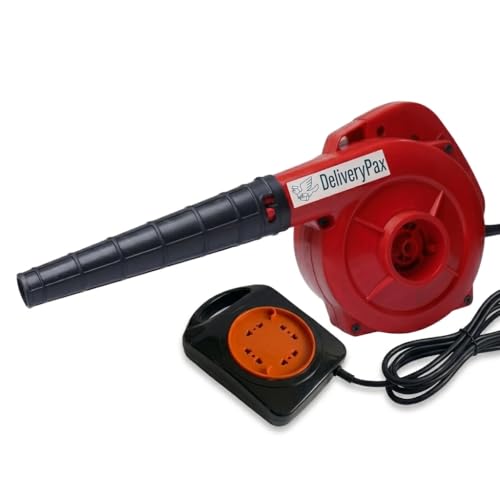 Image of Delivery Pax 750W Electric Air Blower Machine | Variable Speed Blower Fan for Cleaning | Air Blower for Dust Cleaner for Home | Electric Blower | Air Blower with Speed Controller | Free Extension Cord