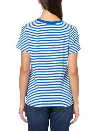 Image of Nautica Women's Solid V-Neck Short Sleeve T-Shirt Shirt