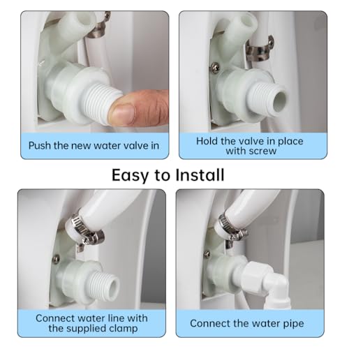 Image of Water Valve Kit for 300 310 320 Series Pedal Flush Sealand Marine Toilet, YM-MTPJ-01