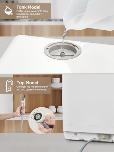 Portable Mini Dishwasher Countertop