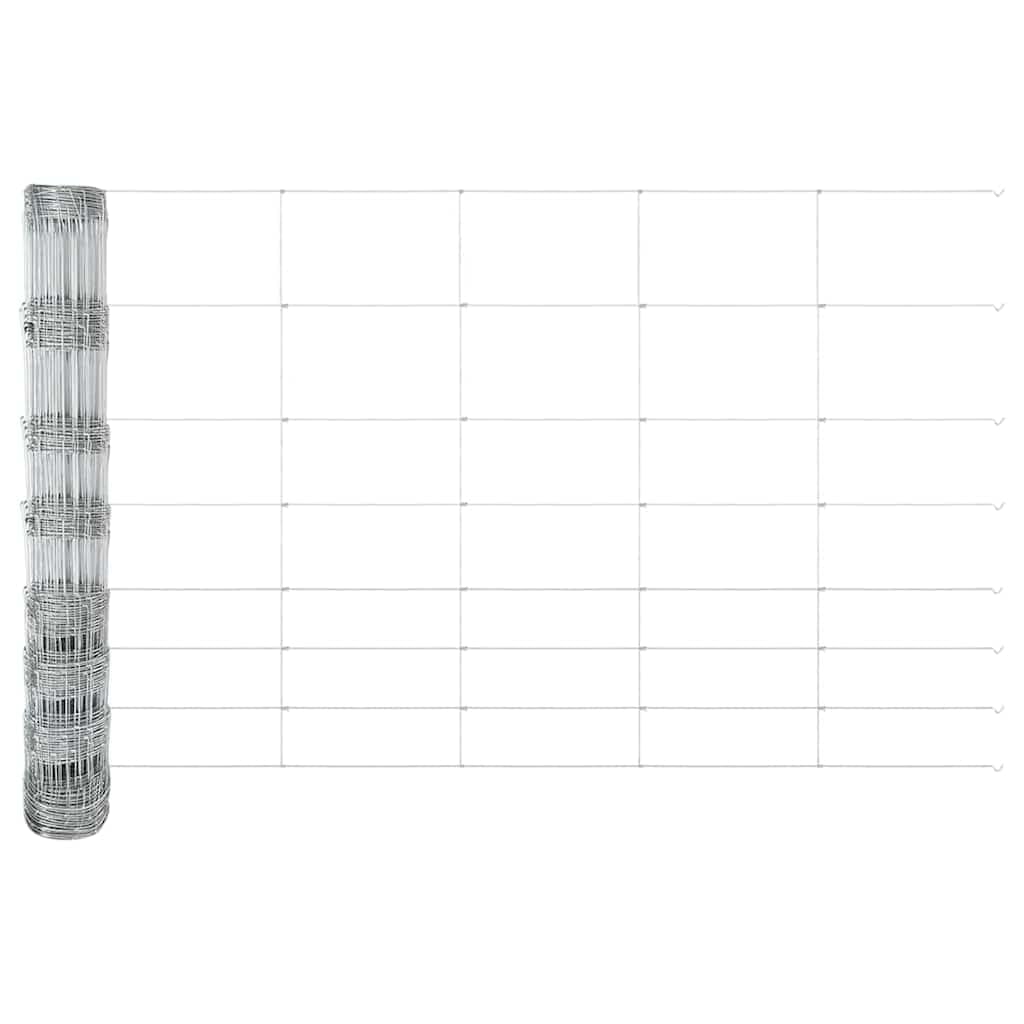 Ogrodzenie dzikiej zwierzyny leśnej, szare, 1 x 10 m, wytrzymały płot ogrodowy, siatka druciana dla kur, drobiu, ochrona roślin, trwała siatka metalowa