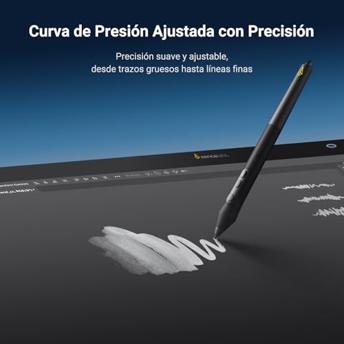 Xencelabs Pen Display 24 Tableta Gráfica con Pantalla 4K Monitor de Dibujo 99% Adobe RGB Tableta de Pantalla con Quick Keys 2 Plumas sin Batería Compatible con Windows-Arm/Windows/Mac/Linux - imagen 5