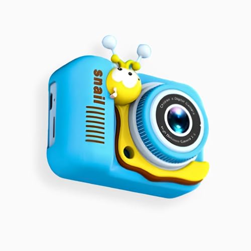 Câmera Digital Infantil com capa resistente a queda e impactos garantindo a durabilidade mesmo nos m