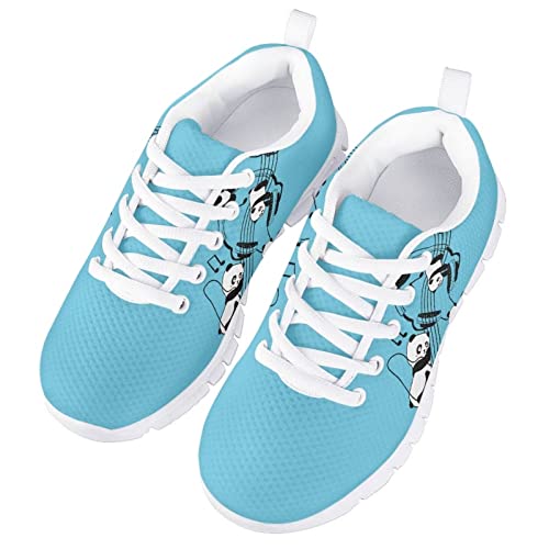GIFTPUZZ Boys Grils Casual Shoes Sport Tennis Running Athletic Walking Sneakers Platform Flats
