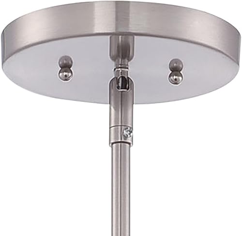 Miniatura 3 de Minka Lavery Mini Lámpara de techo colgante 3089-613 Studio 5, 1 luz 60 vatios, níquel pulido