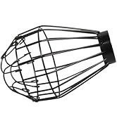 Uonlytech Lamp Bulbs Metal Lamp Bulb Guard Industrial Clamp on Metal Bulb Guard Cage Hanging Lamp...