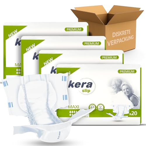 KERA Inkontinenz Slip Maxi Night saugstarke Windeln für Erwachsene mit...