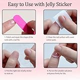 24pcs Leopard Print False Nails - French Tip Press on Nails - Brown Stick on nails French Tip - Elegant Acrylic Fake Nails with Glue - Medium Square Glue on nails for Women Girls DIY french Manicure - Image 7