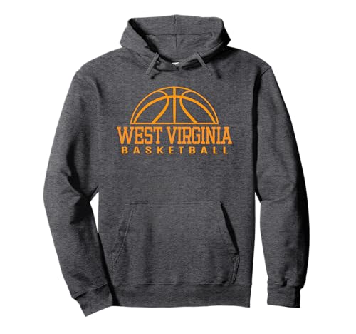 West Virginia Basketball Player W.Va Team Mountaineer State Pullover Hoodie