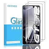 GEEMEE für Realme GT Neo2/ Realme GT2/ Realme GT Neo 3T de Pantalla Protector,2 Pack Cristal Templado Película Vidrio Templado 9H Alta Definicion Glass Screen Protector -Transparente