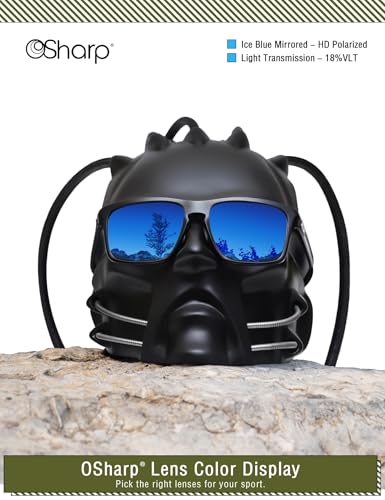 Image of OSharp Replacement Lenses for Oakley Holbrook XS OJ9007-53mm Sunglasses - UV Protection & Perfectly Fit