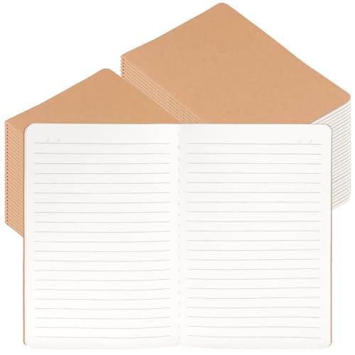 Cuadernos A5 rayados de 80 g/m² que evitan el traspaso de tinta en pack escolar