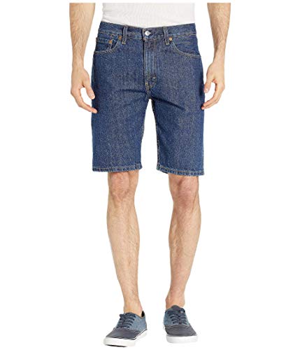 Levi's Men's 505 Regular Fit Shorts, Dark Stonewash-Amazon Exclusive, 38