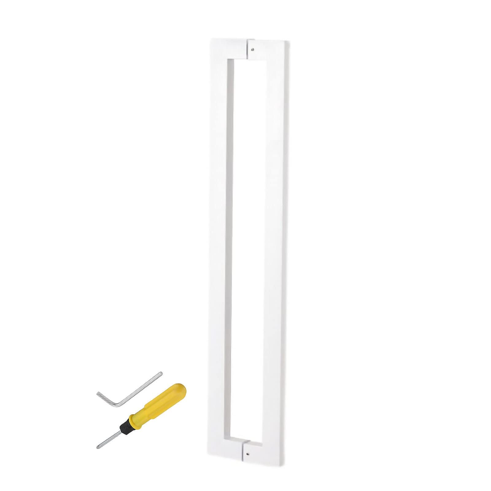 Poignée de porte coulissante en verre design moderne en acier inoxydable haut de gamme