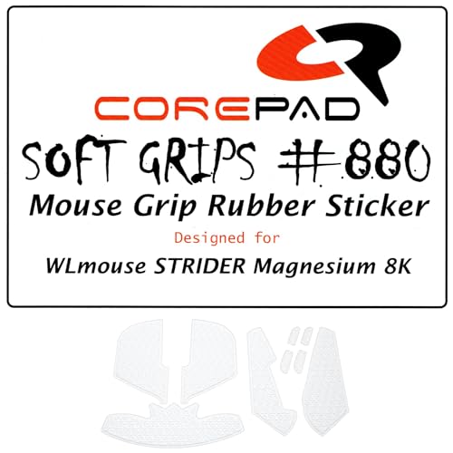 Corepad Soft Grips WLmouse STRIDER MagnesiumpObve[v 1set \tg|}[SyKiz (White)