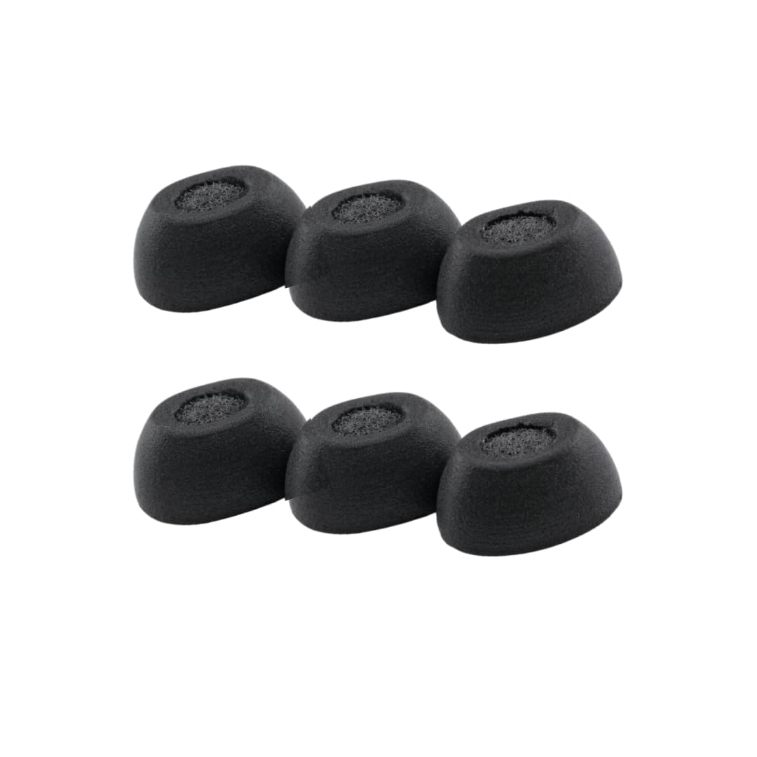Comply Zatyczki do uszu TrueGrip Pro TWo-210-C, uniwersalna pianka memory do większości słuchawek dousznych, rozmiar L, 3 pary