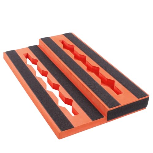Pedalboard de guitarra - Soporte para efectos de guitarra ligera y portátiles no para el pedal no deslizante | Tarjeta única para pedales de efectos, pedales para glita y bajos, mates a la casa