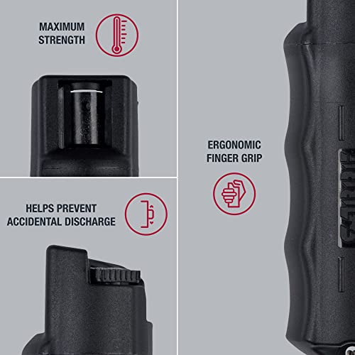 Sabre Personal Safety Kit With Pepper Spray And Personal Alarm, 25 Bursts, 10-Foot (3-Meter) Range, 120Db Alarm, Audible Up To 1,280-Feet (390-Meters) #TOP1