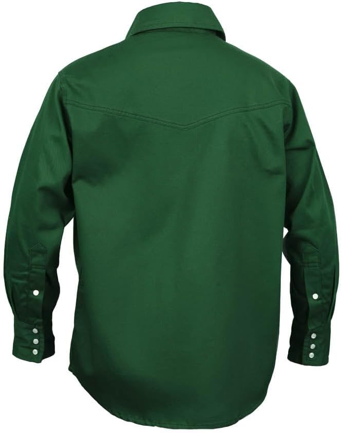 Flame Resistant FR Welding Shirt - 100% C - 9 oz - Image 8