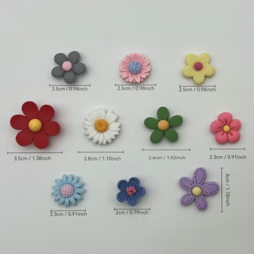 10 piezas imanes decorativos para refrigerador miniatura 3