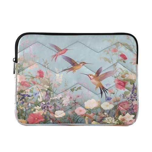 Funda para portátil 13-14 pulgadas impermeable con diseño floral miniatura 1